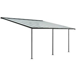Nadstrešnica nadstrešek za teraso sierra, siva/transparent 3X5,46M Cene