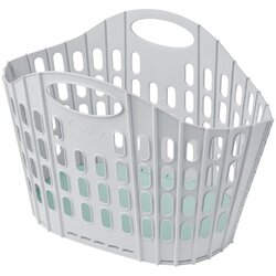 Addis sivozelena sklopiva košara za rublje Flat Folding Laundry Basket Cene