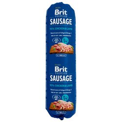 Brit Premium Brit Sausage 12 x 800 g - Piščanec in jagnjetina Cene