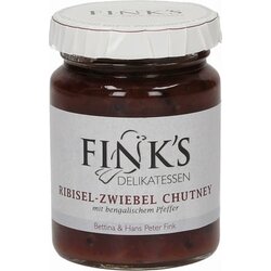 Fink's Delikatessen Chutney z ribezom, čebulo in bengalskim poprom - 106 ml Cene
