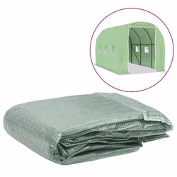 vidaXL Nadomestno pokrivalo za rastlinjak 6,86 m² 200x343x200cm zeleno, (20849741) Cene