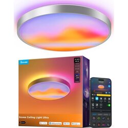 GOVEE LED RGBICWW prigušiva plafonsko LED svetlo/55W/230V prečnik 53 cm Matter Wi-Fi Cene