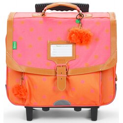 Tann's Torbe & Torbe na kolesih SIDONIE TROLLEY 38 CM Rožnata Cene