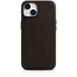 ICARER Magnetni usnjeni ovitek za iPhone 14 Plus z MagSafe Oil Wax Premium usnjenim ovitkom temno rjava, (21522100) Cene