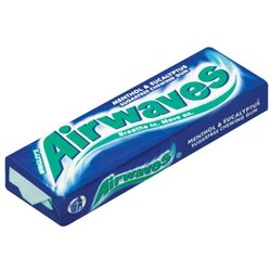 Airwaves Žvakaća guma Menthol & Eucalyptus 14g Cene