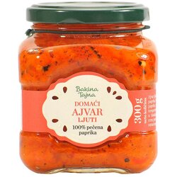 Bakina Tajna domaći ajvar ljuti 300 g Cene