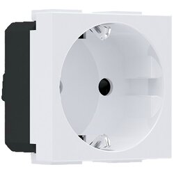 ELEKTROMATERIAL LENDAVA Modularna vtičnica Elektro Material Modys (16 A, podometna, IP20, bela) Cene