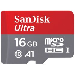 Sandisk Memorijska kartica sa adapterom SDHC 16GB Ultra Micro 100MB/s Class 10 216137 Cene
