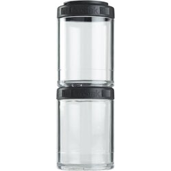BlenderBottle GoStak™ prošireni set - 2 x 150 ml - crna Cene