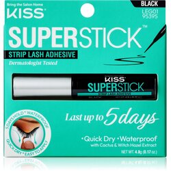Kiss Superstick Extended Wear ljepilo za umjetne trepavice Black 4.8 g Cene