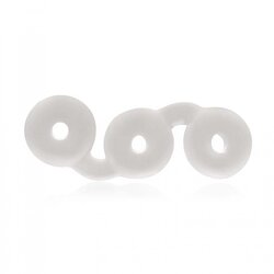 PerfectFIT triple donut ring transparent Cene
