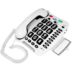 Geemarc Senior telefon Ojacan stenski nosilec za starejše s funkcijo bliskavice in pavze, (5000299325) Cene