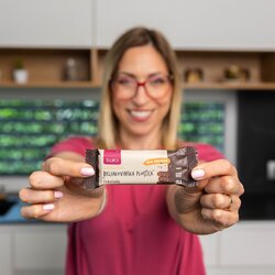  Beljakovinska ploščica čokolada bio 40g Cene