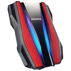 Adata ext.hdd 2TB HD770G usb 3.2/2.5" 5400rpm 8MB/RGB stripes triple layer protetction/red AHD770G-2TU32G1-CRD Cene