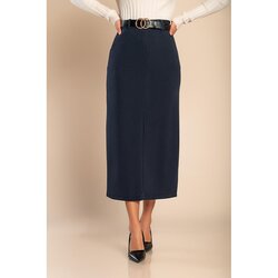 Fenzy Elegantna Midi Suknja, Plava Cijene