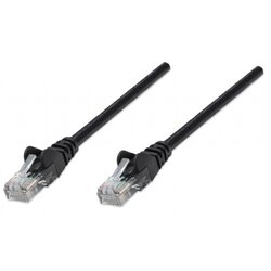 Intellinet 345040 RJ45 mrežni kabel, Patch kabel cat 5e U/UTP 20.00 m crna 1 St. Cene