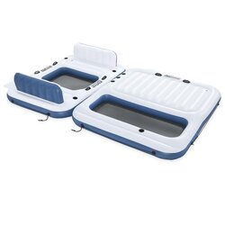 Bestway Hydro-Force plavajoči otok 2 pcs Bela in modra PVC, (5000232658) Cene