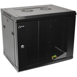 LAN-TEC WS.6409.901 - nameščen na steno, zložen, 9U, 600 x 450, steklo Cene
