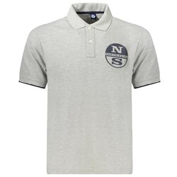 North Sails Muška Polo Majica Kratkih Rukava Siva Cijene