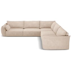 Mazzini Sofas Bež kutna garnitura (varijabilna) Vanda - Cene