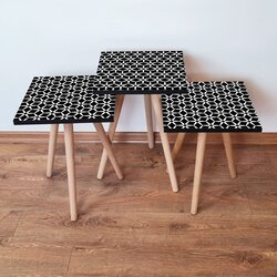 Hanah home set stolića za kafu 3Shp395, 3 dijela, šareni Cijene