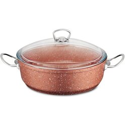 Güral Porselen Roza aluminijast lonec s pokrovom Güral Porselen Classic, ø 26 cm Cene