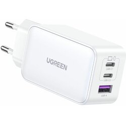 Ugreen Nexode adapter za punjenje 65 W ženski konektor USB-C®, ženski konektor USB-C®, USB-A utičnica bijela unutrašnje Cene