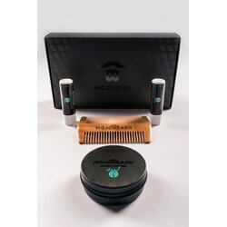 Mojo Beard stache box care set Cene
