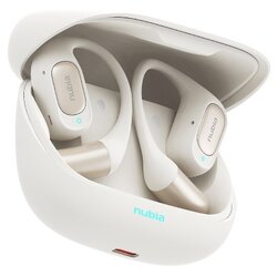 NUBIA LiveFlip Bluetooth In-Ear Earphones White Cene