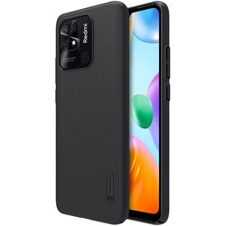 Nillkin Super Frosted Shield Pro izdržljiva maska za Xiaomi Redmi 10C - crna Cene