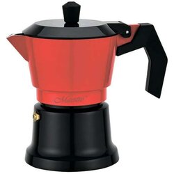 Maestro Talijanska Moka za Kavu Feel Maestro MR-1657-3 Crna Crvena Aluminij 150 ml 3 Tasītes Cene