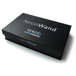 KinkLab NeonWand Violet Wand Red Cene