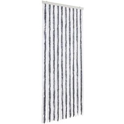 vidaXL Zastor protiv insekata sivo-bijeli 90 x 220 cm šenil Cijene