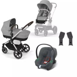 Cybex Kolica za bebe 3u1 EOS LUX, Siva Cene