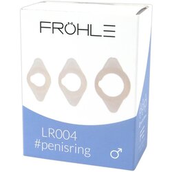 Froehlepumps Frohle LR004 Set prstenova za penis, Silikonski, 3 komada Cene