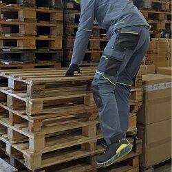 Lacuna Radne hlače Move flex sive, vel. 58 Cijene