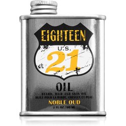 18.21 Man Made Noble Oud Oil hranilno olje za lase za obraz in brado 60 ml Cene