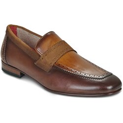 Jeffery-West Mokasini MARTINI MID BROWN CASTANO TAN TOLEDO CAMEL VELOUR Kostanjeva Cene