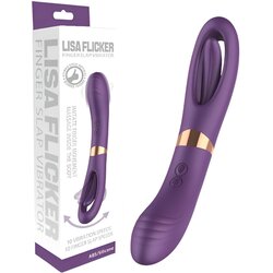 Funny Me Dual - punjivi, 2u1 vibrator za jezik (ljubičasti) Cene