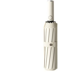 INF Preobratni avtomatski dežnik 120cm — UV blokada, vetrovno odporen Beige, (5000214680) Cene