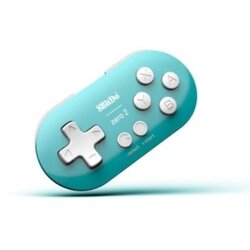 8BitDo Zero 2 Bluetooth Controller Turquoise Edition Cene