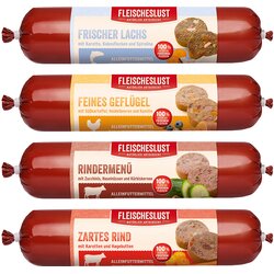 Fleischeslust mešano pakiranje 4 sorte 8 x 400 g - 4 sorte Cene