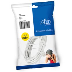 Zed Electronic Telefonski kabel s priključki, dolžina 2 metra - TC/2,0 Cene