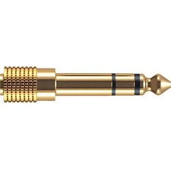 Oehlbach D1C35021 i-Jack AD 35/63 klinker avdio adapter [1x priključna doza za 3\,5 mm banana moški konektor - 1x klinken vtič 6.3 mm (stereo)] zlata, (20411432) Cene