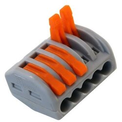 Commel kablovske petostruke spojnice 0,08-2,5(4)Mm2 10kom 250V/4kV Cene
