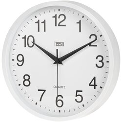 Teesa Zidni analogni sat prečnik 25cm beli TSA0037 Cene