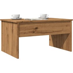 vidaXL Stolić kavu boja artisian hrast 80x50,5x41,5 cm drveno Cijene