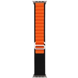 Moye smartwatch alpine loop strap 44/45/49mm black with orange ( 055039 ) Cene