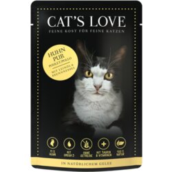 Cat's Love Mokra mačja hrana "Adult piščanec pur" - 85 g Cene