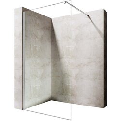 Stripe tuš paravan - stena srebrni profil 80x195cm providno staklo Cene